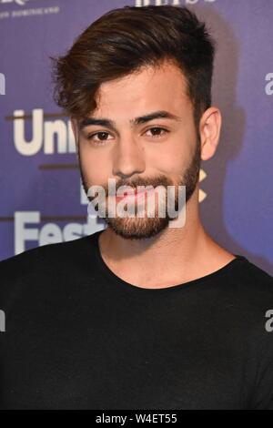 Madrid, Spanien. 22. Juli, 2019. 22/07/2019. - Concierto del Cantante ingles James Cullum en el Teatro Real de Madrid. Fotos: Agoney Fotoauftrag bei Universal Music Festival 2019 in Madrid am Montag, den 22. Juli 2019. Credit: CORDON PRESSE/Alamy leben Nachrichten Stockfoto