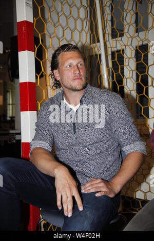 Lars Kaufmann (* 25. März 1982 in Görlitz) ist ein ehemaliger deutscher Handballspieler am 21.7.2019 in Görlitz Stockfoto