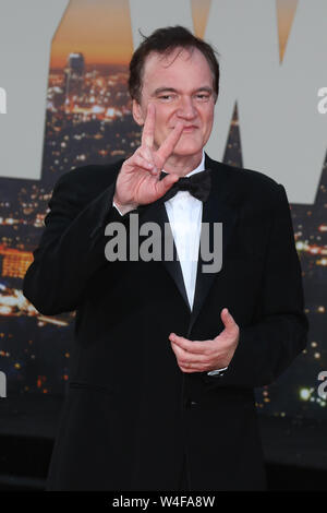 Juli 22, 2019 - Los Angeles, CA, USA - LOS ANGELES - Jun 22: Quentin Tarantino an der ''Es War Einmal in Hollywood'' Premiere auf der TCL Chinese Theater IMAX am 22 Juli, 2019 in Los Angeles, CA (Credit Bild: © Kay Blake/ZUMA Draht) Stockfoto