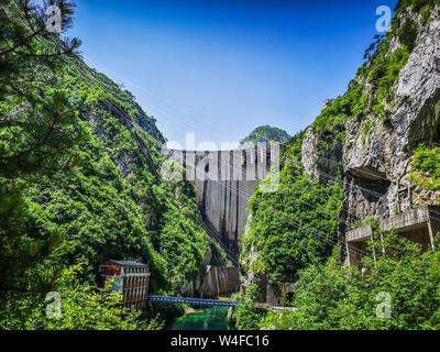 Montenergo, P 14 Mountain lookout Straße. Stockfoto