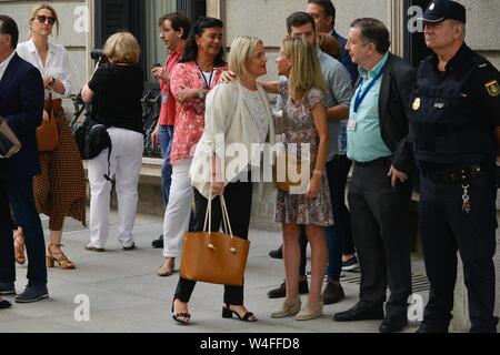 Madrid, Spanien. 23. Juli, 2019. MARIA DEL MAR BLANCO (PP) während die BUERGERLICHEN SCHULUNG DES ZWÖLFTEN WAHLPERIODE. Dienstag, Juli 23, 2019 Credit: CORDON PRESSE/Alamy leben Nachrichten Stockfoto