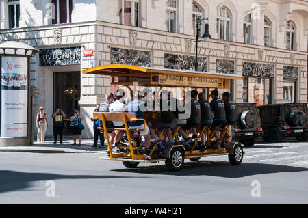 Um Prag - Junggesellenabschied Stockfoto