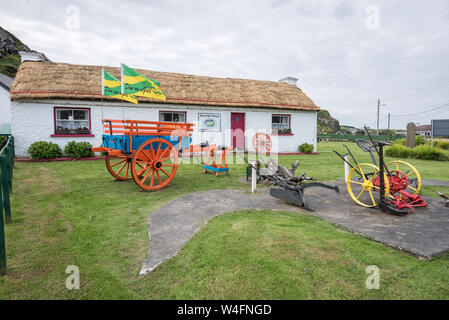 Glencomcille Folk Village Stockfoto