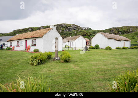 Glencomcille Folk Village Stockfoto