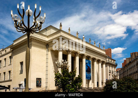 Graslin Theater am Place Graslin in Nantes. Loire Atlantique. Pays de la Loire. Frankreich Stockfoto