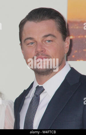 Los Angeles, USA. 22. Juli 2019. Leonardo DiCaprio 08/19/2019 Die Los Angeles Premiere von "Once Upon A Time In Hollywood' an der TCL Chinese Theatre in Los Angeles, CA Foto von Izumi Hasegawa/HollywoodNewsWire.co Credit statt: Hollywood News Wire Inc./Alamy leben Nachrichten Stockfoto