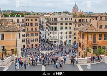 Spanische Treppe, Rom, Italien Stockfoto