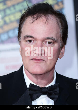 HOLLYWOOD, LOS ANGELES, Kalifornien, USA - 22. Juli: Quentin Tarantino kommt an der Uraufführung von Sony Pictures'' Once Upon a Time in Hollywood' an der TCL Chinese Theater IMAX am 22 Juli, 2019 in Hollywood, Los Angeles, Kalifornien, USA. (Foto von Xavier Collin/Image Press Agency) Stockfoto