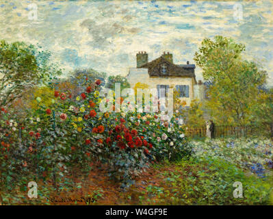 Claude Monet, The Artist Garden bei Vétheuil, 1880, National Gallery of