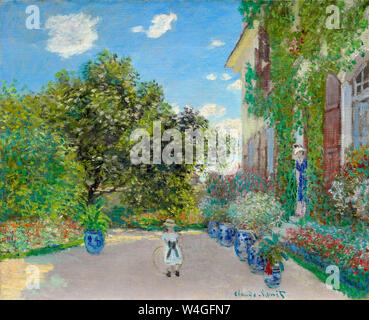 Claude Monet, Malerei, das Haus der Künstler bei Argenteuil, 1873 Stockfoto