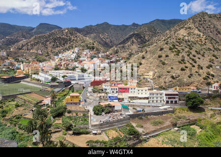 Vallehermoso, La Gomera, Kanarische Inseln, Spanien Stockfoto