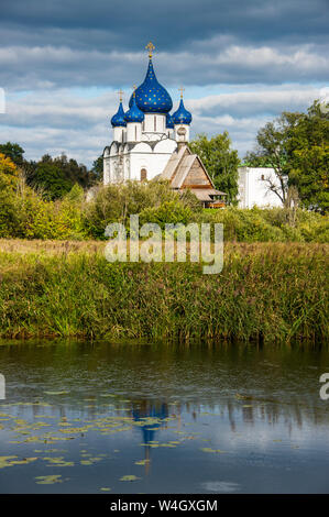 Geburt der Jungfrau Kathedrale, Suzdal, Goldener Ring, Russland Stockfoto