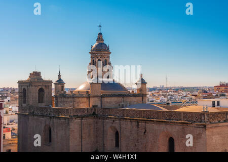 Iglesia de la Anunciacion und historischen Zentrum von Setas de Sevilla, Sevilla, Spanien Stockfoto