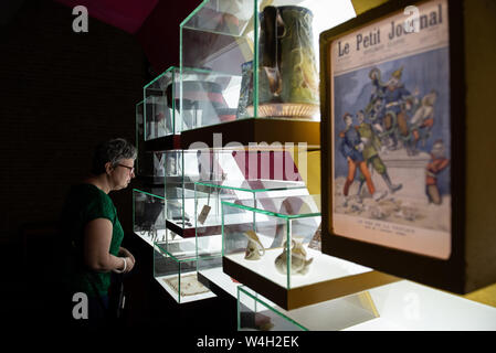 4900. Ieper. In Flanders Fields Museum. Foto: Gerrit De Heus Belgien. In Flanders Fields Museum Foto: Gerrit De Heus Stockfoto