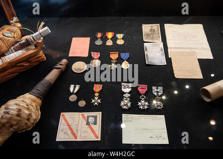 4900. Ieper. In Flanders Fields Museum. Foto: Gerrit De Heus Belgien. In Flanders Fields Museum Foto: Gerrit De Heus Stockfoto