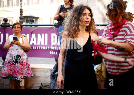 Roma, Italia. 23. Juli, 2019. Foto Cecilia Fabiano Credit: LaPresse/Alamy leben Nachrichten Stockfoto