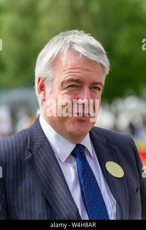 Welsh Assembly erster Minister, Carwyn Jones bin Stockfoto