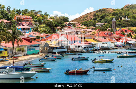 Strand Terre de Haut Guadeloupe Französische Antillen Stockfoto