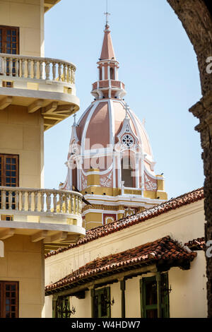 Kolumbien Cartagena Altummauerte Innenstadt Catedral de Santa Catalina de Alejandria Kathedrale Basilika der Heiligen Katharina von Alexandria Sein Stockfoto