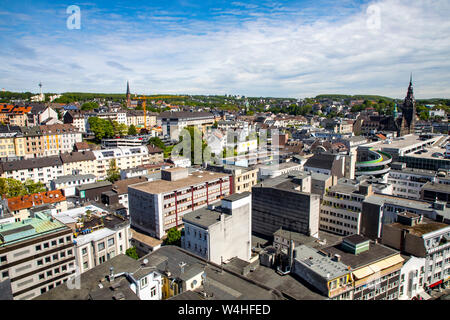 Wuppertal, Elberfeld, Blick über die Nördliche Innenstadt, Deutschland Stockfoto