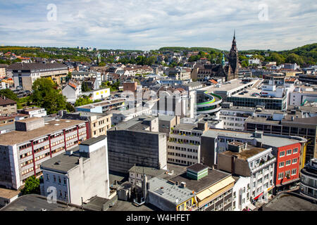 Wuppertal, Elberfeld, Blick über die Nördliche Innenstadt, Deutschland Stockfoto