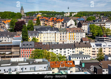 Wuppertal, Elberfeld, Blick über die Nördliche Innenstadt, Deutschland Stockfoto