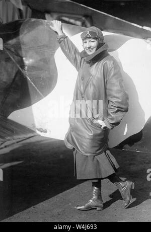 Marjorie Stinson, Marjorie Claire Stinson (1895-1975) amerikanische Flieger. Stockfoto