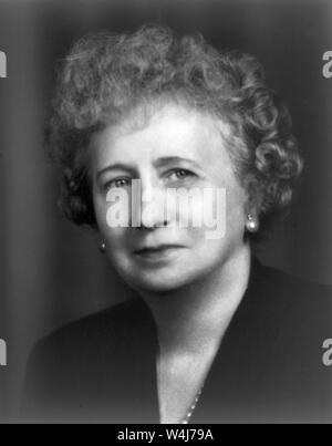 Elizabeth Virginia "Bess' Truman (1885-1982), Ehefrau von US-Präsident Harry S. Truman und die First Lady der Vereinigten Staaten von 1945 bis 1953 Stockfoto