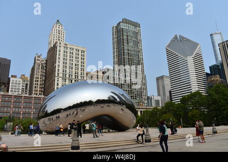 Die Bohne Chicago Stockfoto