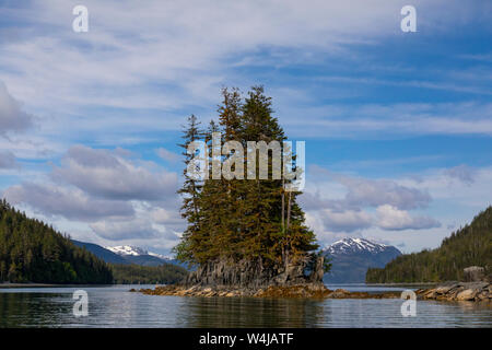 Prinz-William-Sund, Chugach National Forest, Alaska. Stockfoto