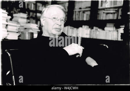 Max Schoendorff, in seiner persönlichen Art Library, Lyon, Frankreich Stockfoto