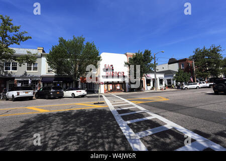 Sag Harbor Kino Long Island New York Stockfoto