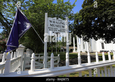 Sag Harbor Walfang und das Historische Museum Long Island New York Stockfoto