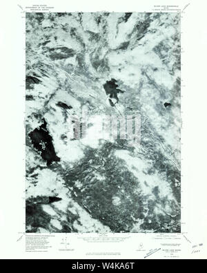 Maine USGS Historische Karte Silber See 807159 1978 24000 Wiederherstellung Stockfoto