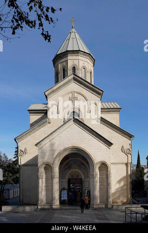 Die Kashveti Kirche St. George ist ein georgisch-orthodoxen Kirche im Zentrum von Tiflis. Rustaveli Avenue, Tbislis, Georgien, Kaukasus, Eurasien Stockfoto