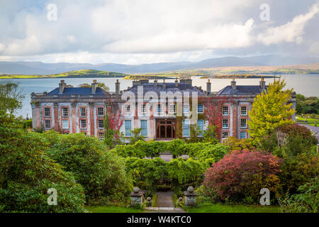 Bantry House & Gardens in Bantry Bay, West Cork, Co Cork, Irland Stockfoto