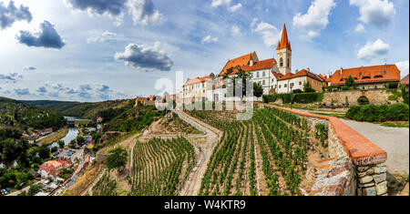 Dekanat St. Nikolaus Kirche. Znojmo, Tschechien. Stockfoto