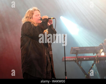 KAE (Kate) Tempest beim Larmer Tree Festival, Großbritannien. Juli 20, 2019 Stockfoto