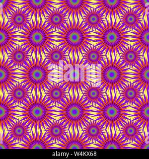 Hell lila abstrakte Sterne auf einem hellen Hintergrund nahtlose Muster Vector Illustration Stock Vektor