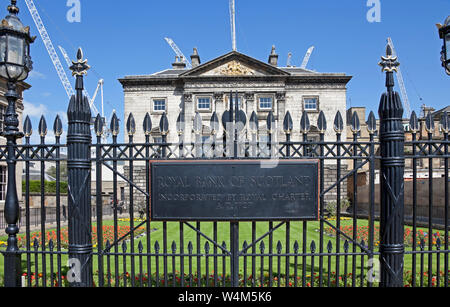 Royal Bank of Scotland, St Andrew Square, Edinburgh, Schottland, Großbritannien Stockfoto