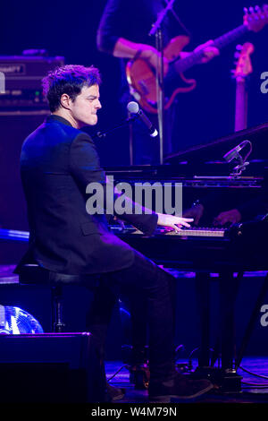 Madrid, Spanien. 22. Juli, 2019. Jamie Cullum live im Teatro Real. Madrid, 22.07.2019 | Verwendung der weltweiten Kredit: dpa/Alamy leben Nachrichten Stockfoto