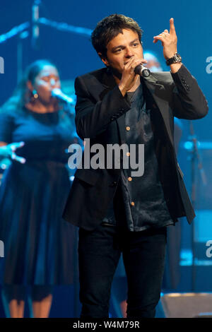 Madrid, Spanien. 22. Juli, 2019. Jamie Cullum live im Teatro Real. Madrid, 22.07.2019 | Verwendung der weltweiten Kredit: dpa/Alamy leben Nachrichten Stockfoto