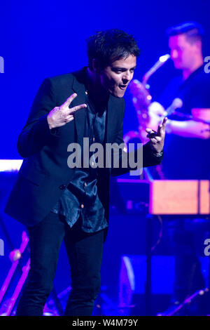 Madrid, Spanien. 22. Juli, 2019. Jamie Cullum live im Teatro Real. Madrid, 22.07.2019 | Verwendung der weltweiten Kredit: dpa/Alamy leben Nachrichten Stockfoto