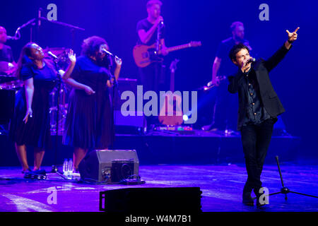 Madrid, Spanien. 22. Juli, 2019. Jamie Cullum live im Teatro Real. Madrid, 22.07.2019 | Verwendung der weltweiten Kredit: dpa/Alamy leben Nachrichten Stockfoto