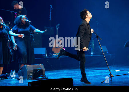 Madrid, Spanien. 22. Juli, 2019. Jamie Cullum live im Teatro Real. Madrid, 22.07.2019 | Verwendung der weltweiten Kredit: dpa/Alamy leben Nachrichten Stockfoto