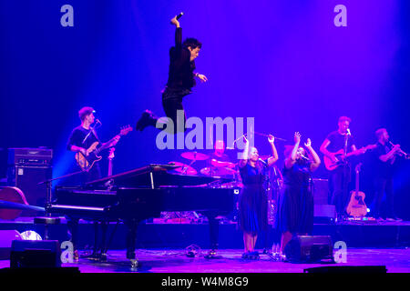 Madrid, Spanien. 22. Juli, 2019. Jamie Cullum live im Teatro Real. Madrid, 22.07.2019 | Verwendung der weltweiten Kredit: dpa/Alamy leben Nachrichten Stockfoto