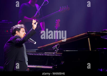 Madrid, Spanien. 22. Juli, 2019. Jamie Cullum live im Teatro Real. Madrid, 22.07.2019 | Verwendung der weltweiten Kredit: dpa/Alamy leben Nachrichten Stockfoto