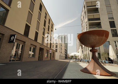 Ein neuer Stadtteil in Aarau, Schweiz Stockfoto