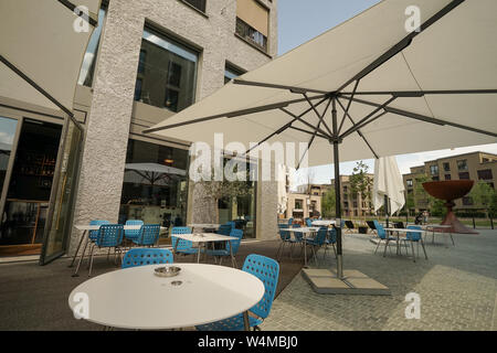 Ein neuer Stadtteil in Aarau, Schweiz Stockfoto