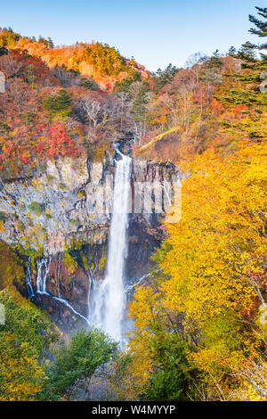 Nikko, Japan an den Kegon Falls. Stockfoto